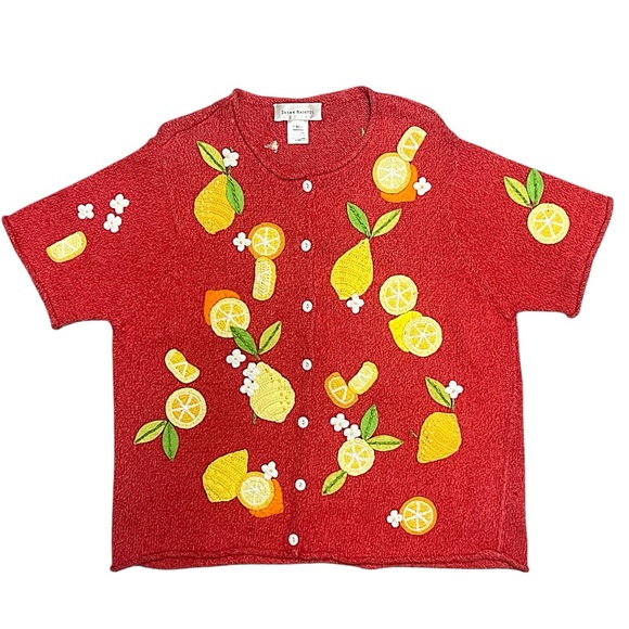 Embroidered Cardigan 🍋 - Picture 7 of 15